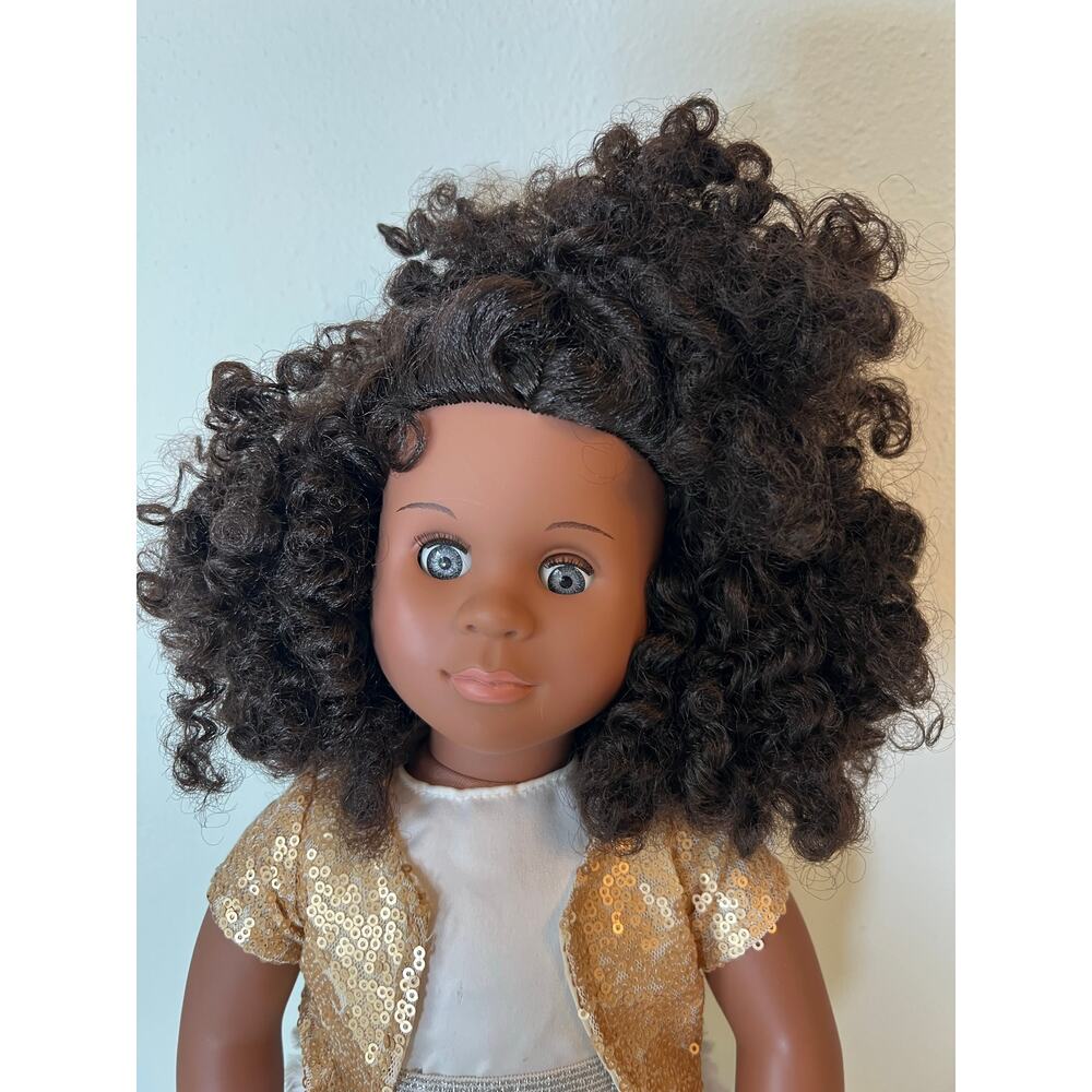 Our Generation Haven 18" African American Curly Hair Brown Eyes 18" Doll *read - Picture 2 of 9